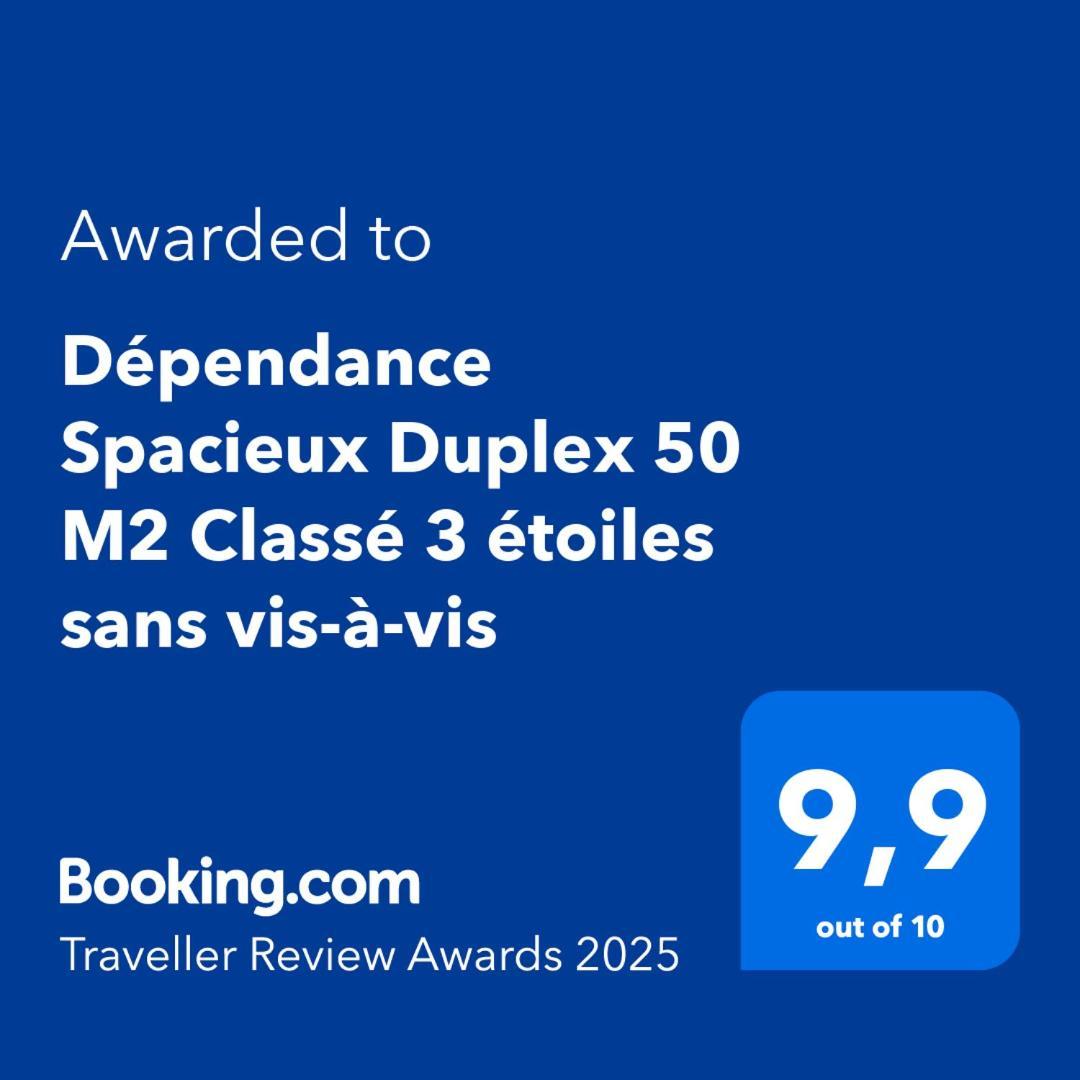 Spacieuse Dependance Duplex 50 M2 Classe 3 Etoiles Sans Vis-A-Vis 格雷乌莱班 外观 照片